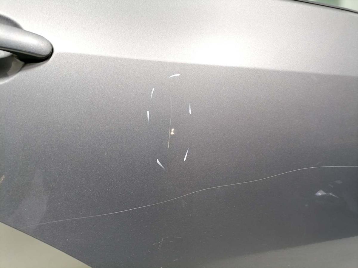 VW Golf Plus 2 original T&uuml;r hinten rechts LA7T United Grey Rohbau Bj.2009